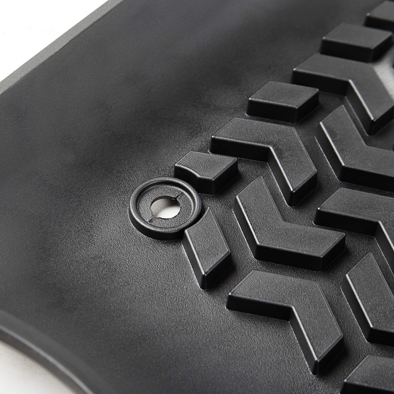 Rugged Ridge Front Floor Liners for JK/JKU Jeep Wrangler | Black | 12920.03 | Fits 2007-2018 Jeep Wrangler JK/JKU 2-Door and 4-Door