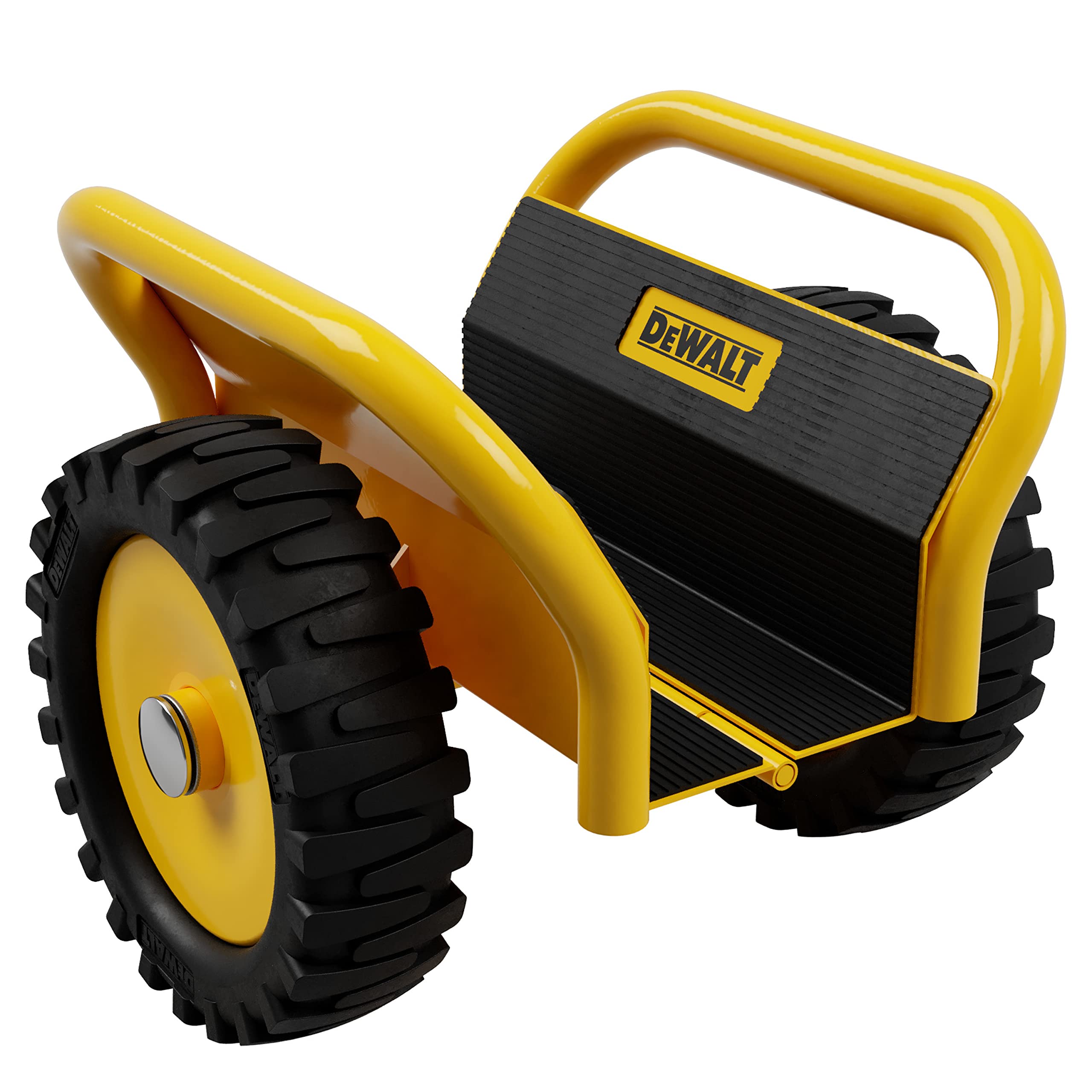 Dewalt XL Door Dolly Panel Mover, 1,200-Pound Weight Capacity, up to 4.75-Inches Width Capacity, 12-Inch No-Flat Wheels, Move Sheetrock, Plywood, OSB, Doors and More (DXWT-PS201)