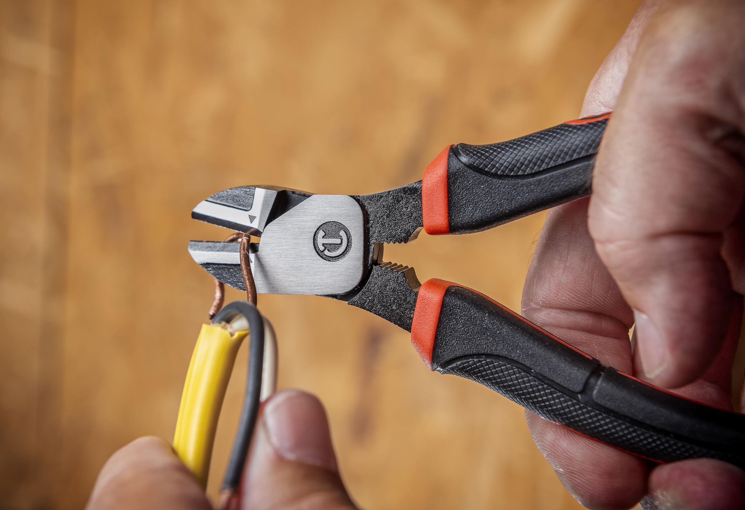 Crescent Z2 V-Jaw K9 Dual Material Tongue & Groove Pliers - Home Improvement, Mechanic, Plumbing & Repair Hand Tool - 8" - RTZ28CGV
