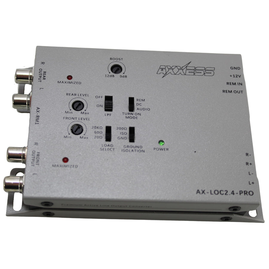 4CH Active Line Output Converter Metra with Bass Boost