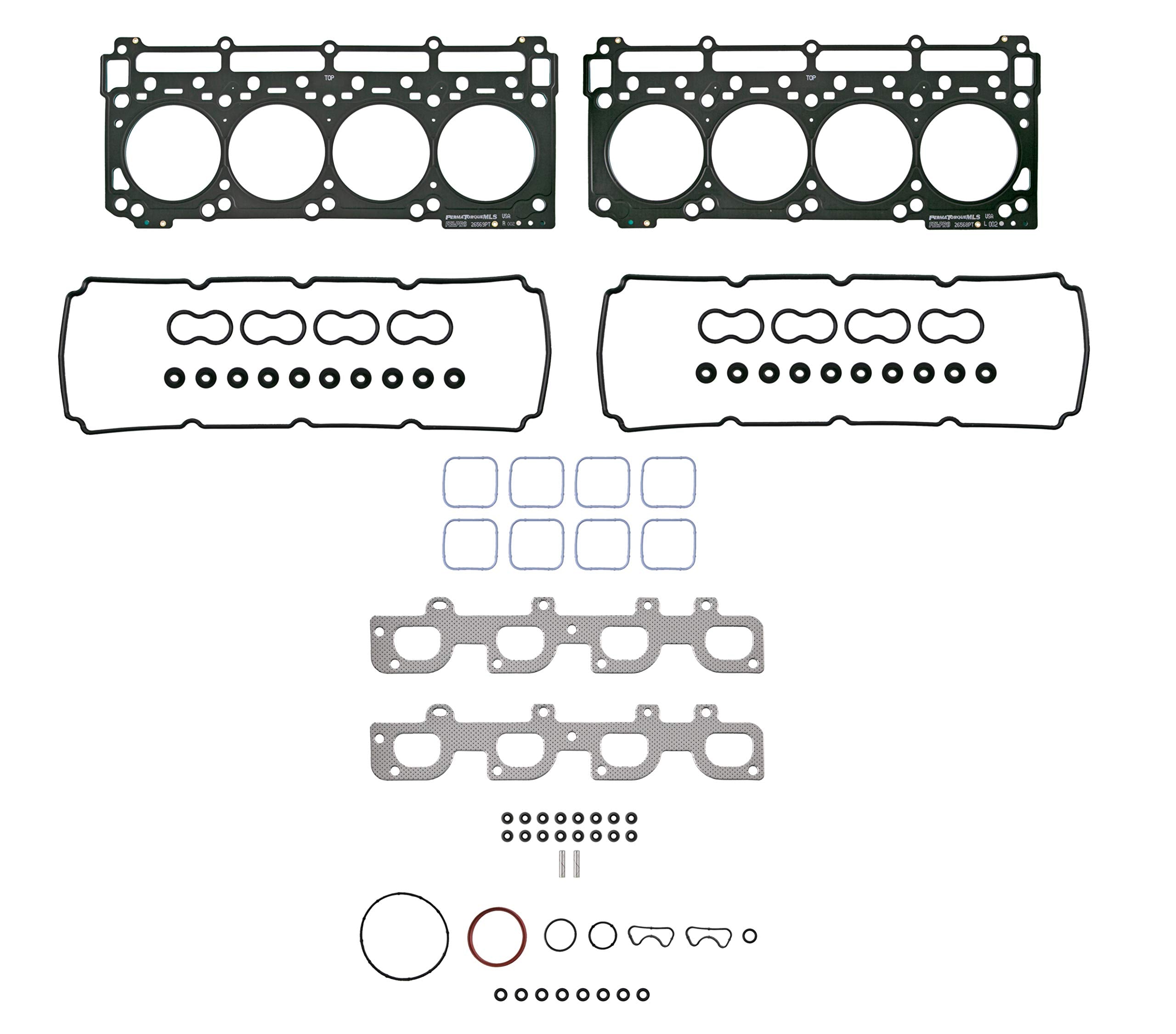 Engine Cylinder Head Gasket Set FEL-PRO HS 26568 for Ram 2500