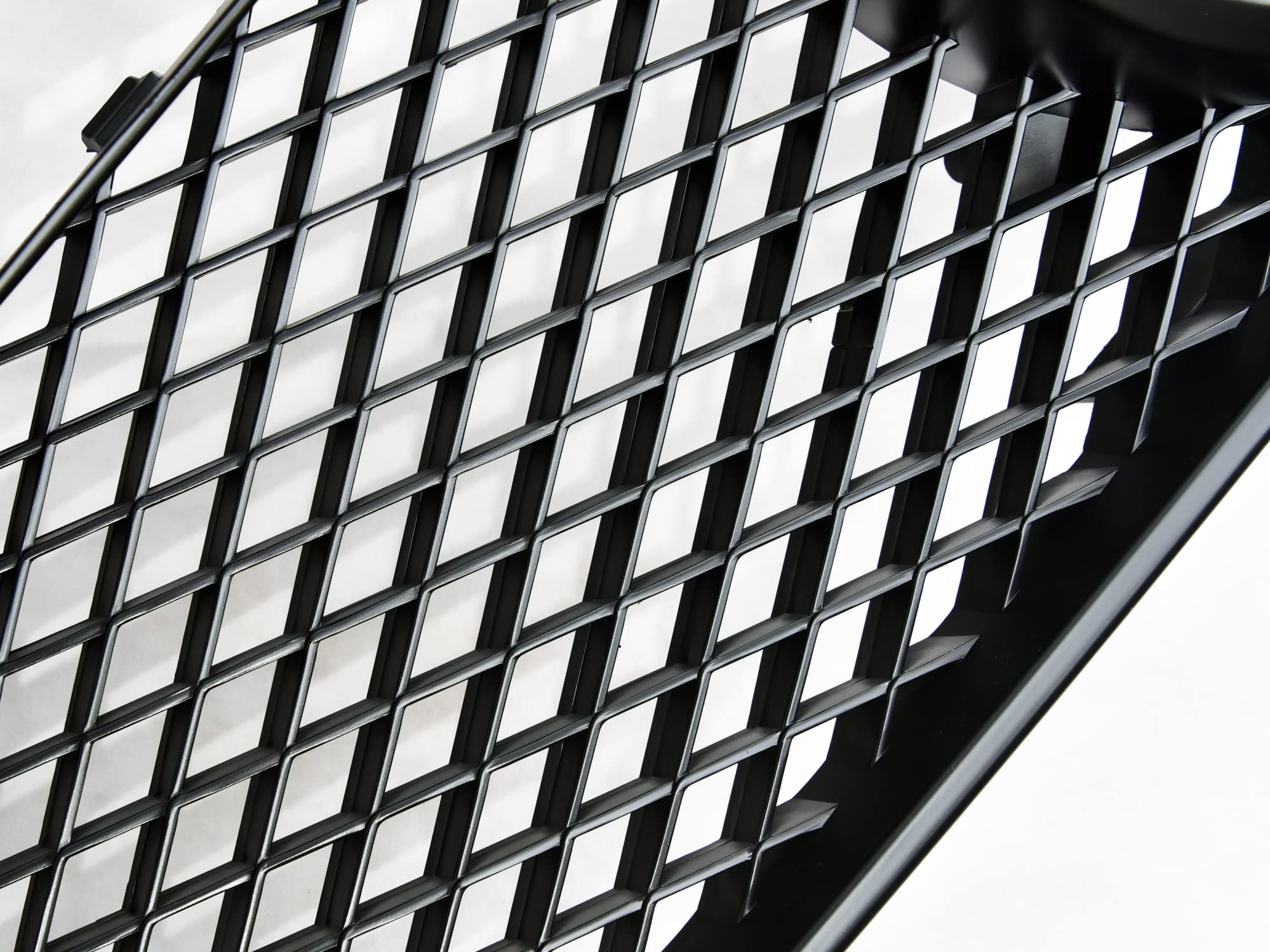 GT Style Armordillo USA 7165533 Front Hood Grille - Matte Black Fits 2005-2009 Ford Mustang