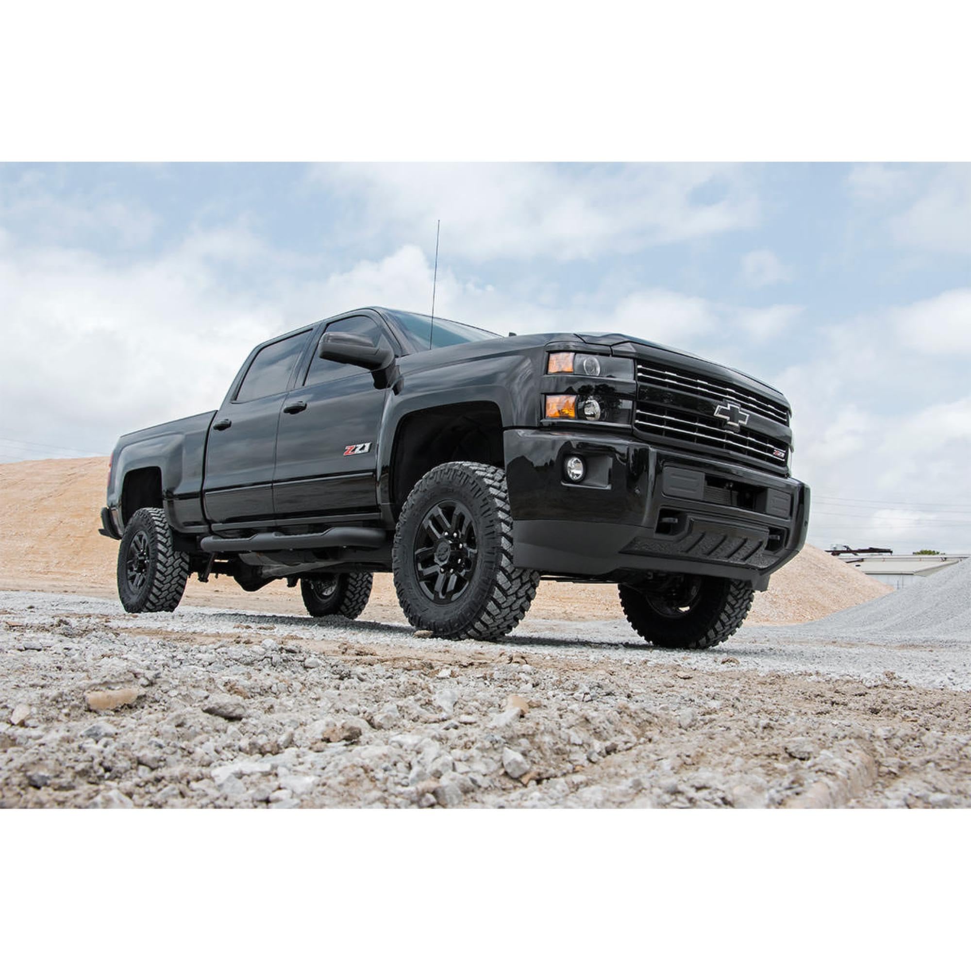 3.5" Lift Kit Rough Country for 2011-2019 Chevy/GMC 2500/3500 2WD/4WD- 95940RED