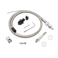 Throttle Cable Kit Mr. Gasket 5657 - Stainless Steel Braided