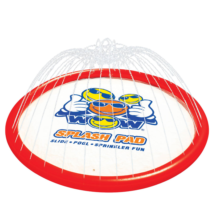 Giant WOW Sports Splash Pad, Durable wading pool with Built in Sprinklers