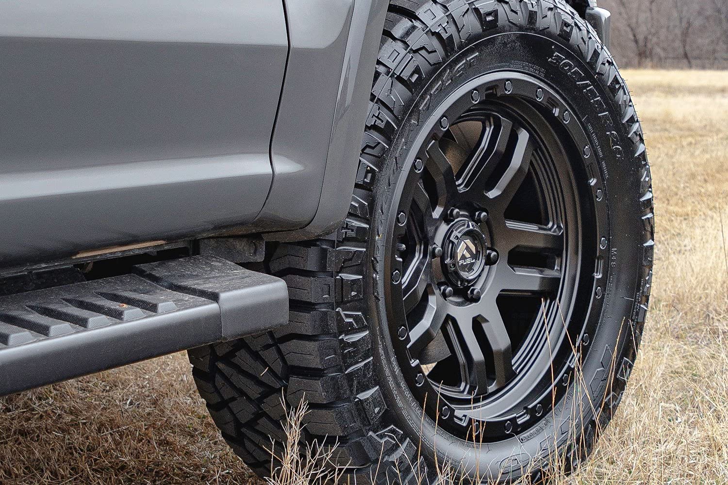 D700 AMMO FUEL OFF-ROAD 18X9, 6X5.5, 5.04, 1mm MATTE BLACK - D70018908450