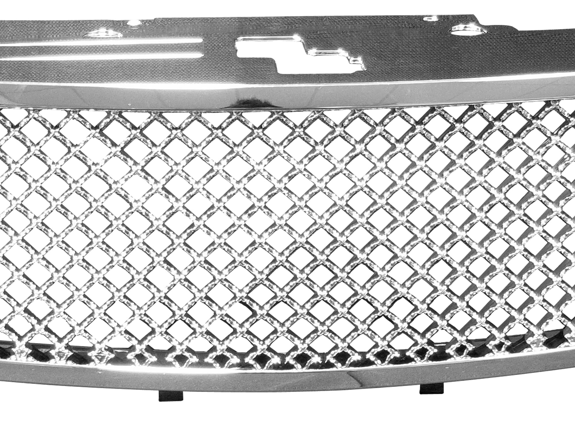 7147621 Armordillo USA Chrome Mesh Front Hood Grille Fits 2008-2009 Dodge Avenger