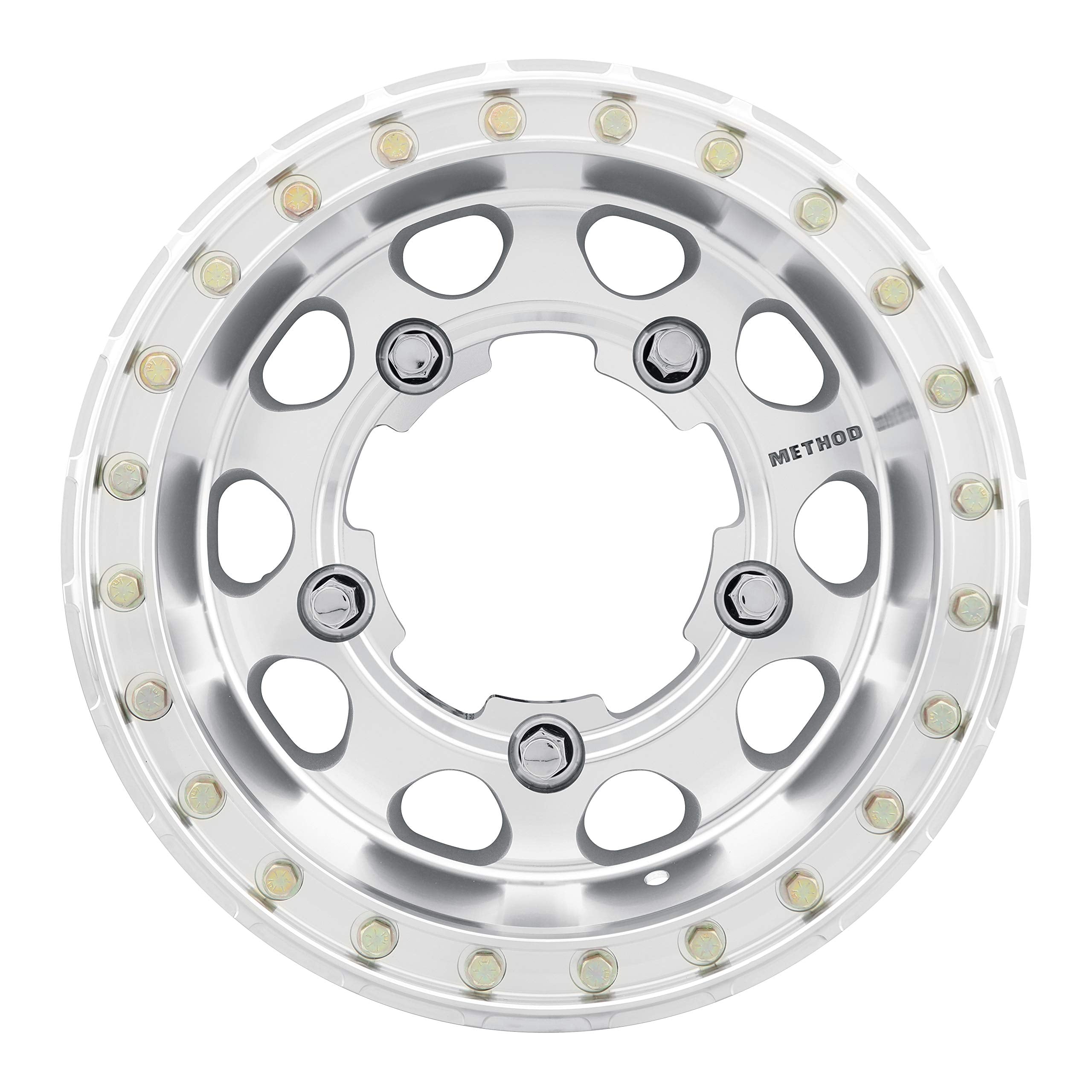 Method Race Wheels 103 Beadlock Buggy Raw Machined 15x4.5" 5x205", 25mm offset 1.75" Backspace, MR10354519325B