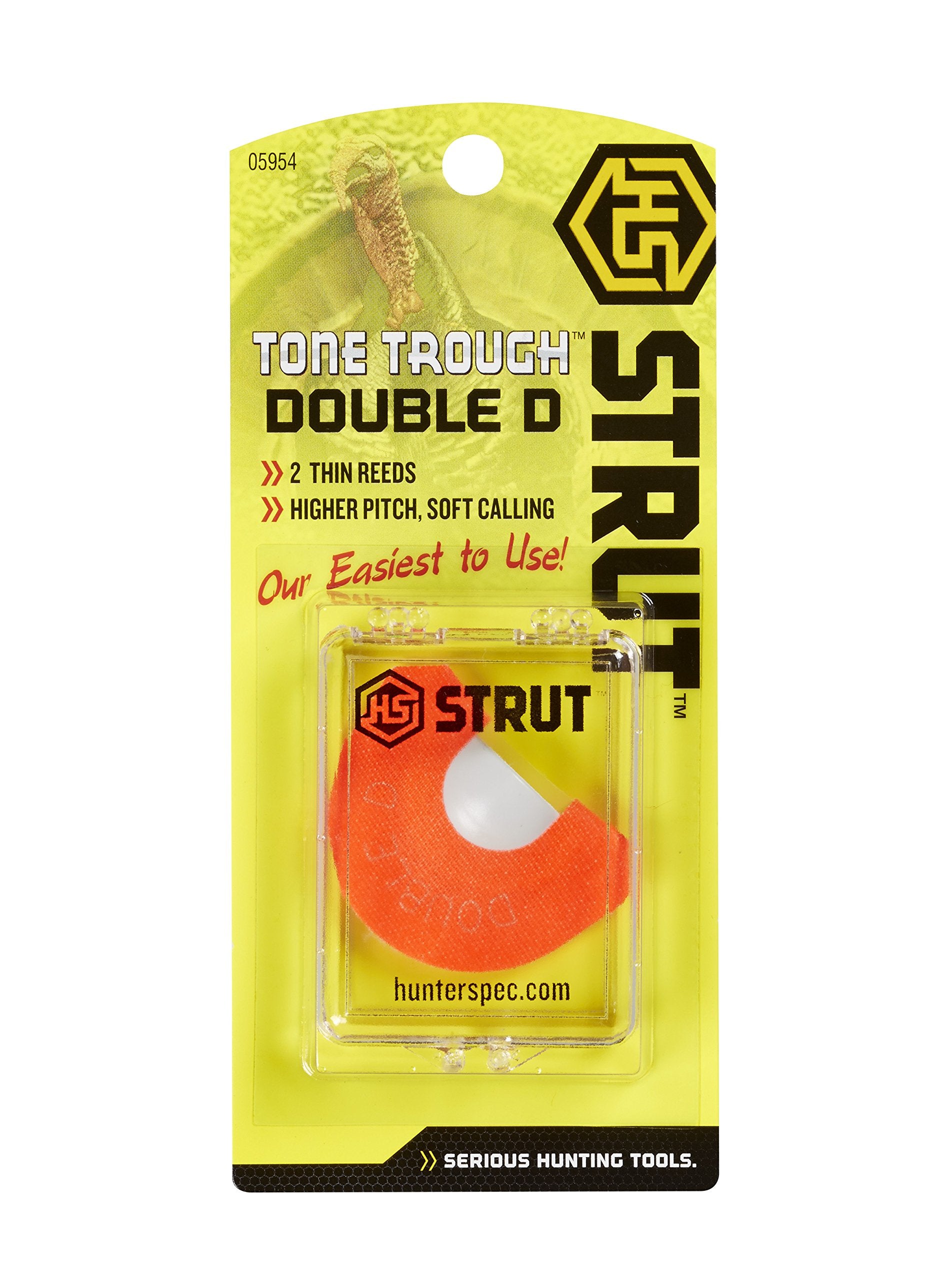 Hunters Specialties Double D Tone Trough H.S. Strut Turkey Diaphragm Call