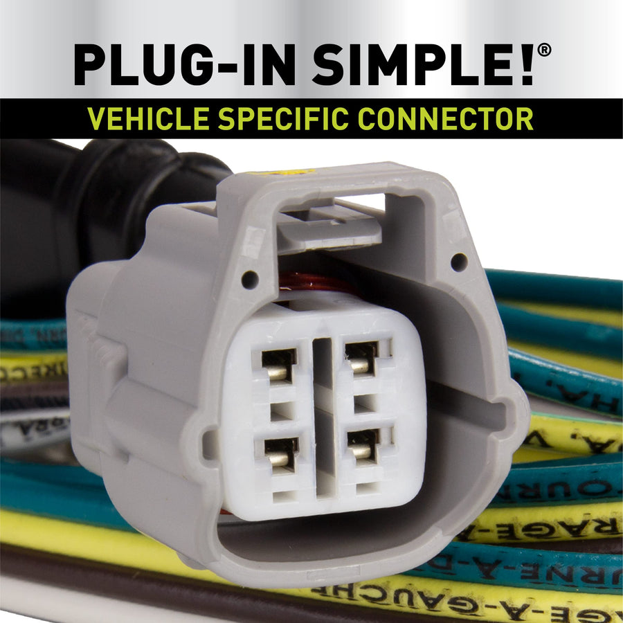Plug-In Hopkins Towing Solutions Simple Vehicle to Trailer Wiring Kit 11141945