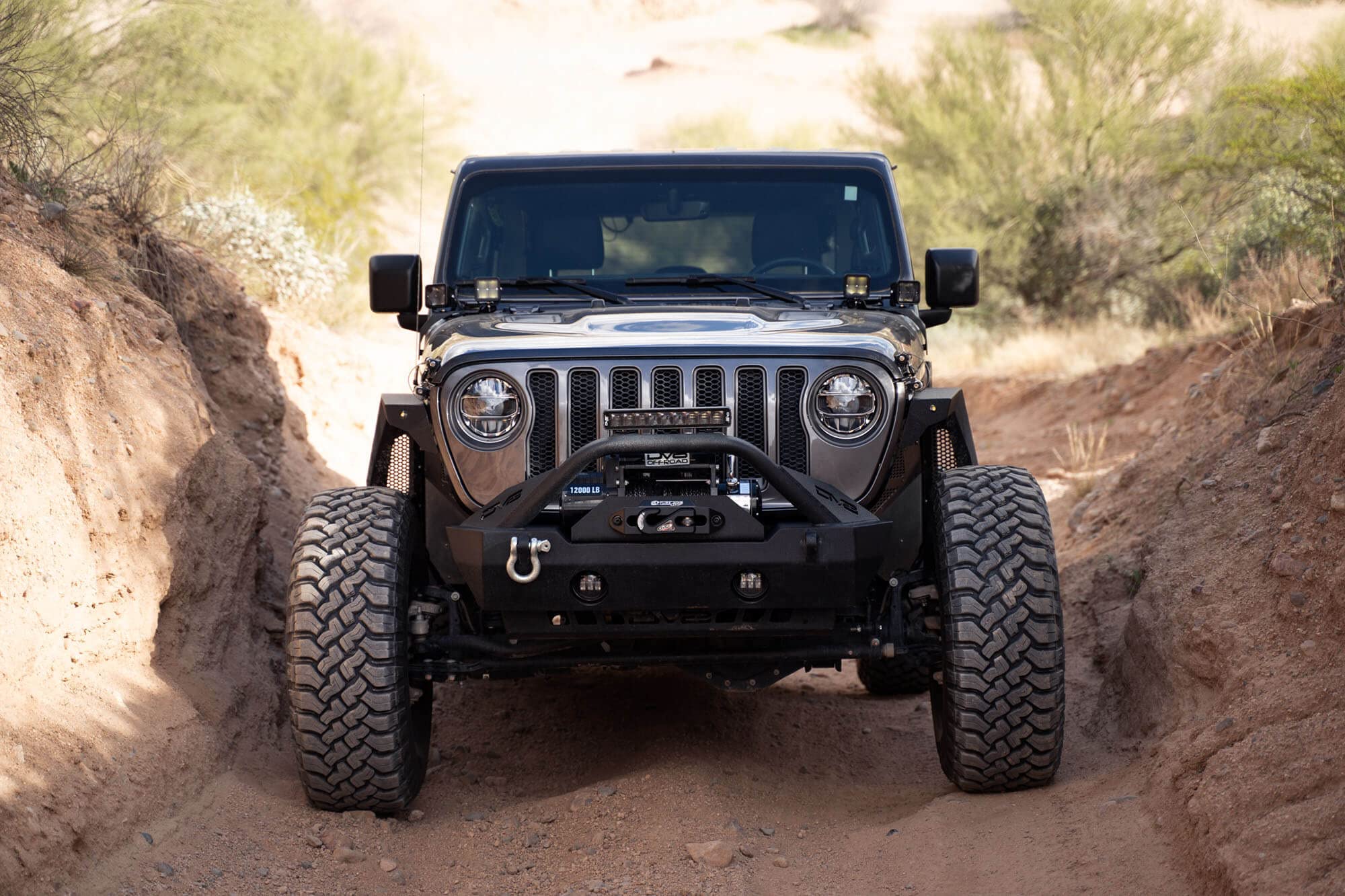 A-Pillar Light Mounts Dual Pod for 2018-2025 Jeep Wrangler JL & 2020-2025 Gladiator JT | Fits (4) 3-inch Cube Lights | DV8 Offroad | Low Profile | Black Powder Coat Finish | Pair