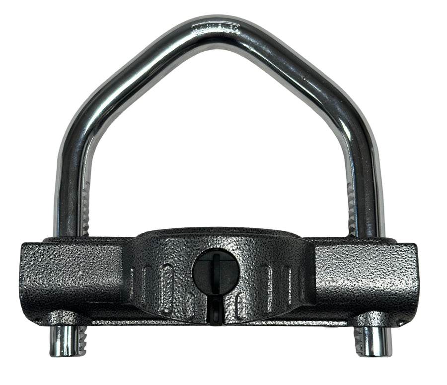 Trimax - Trailer Lock for UMAX 50D Hitch, Dual Purpose Transforms to U Lock - Trailer Hitch Lock for 1-7/8" - 2-5/16" Couplers, All Coupler Types