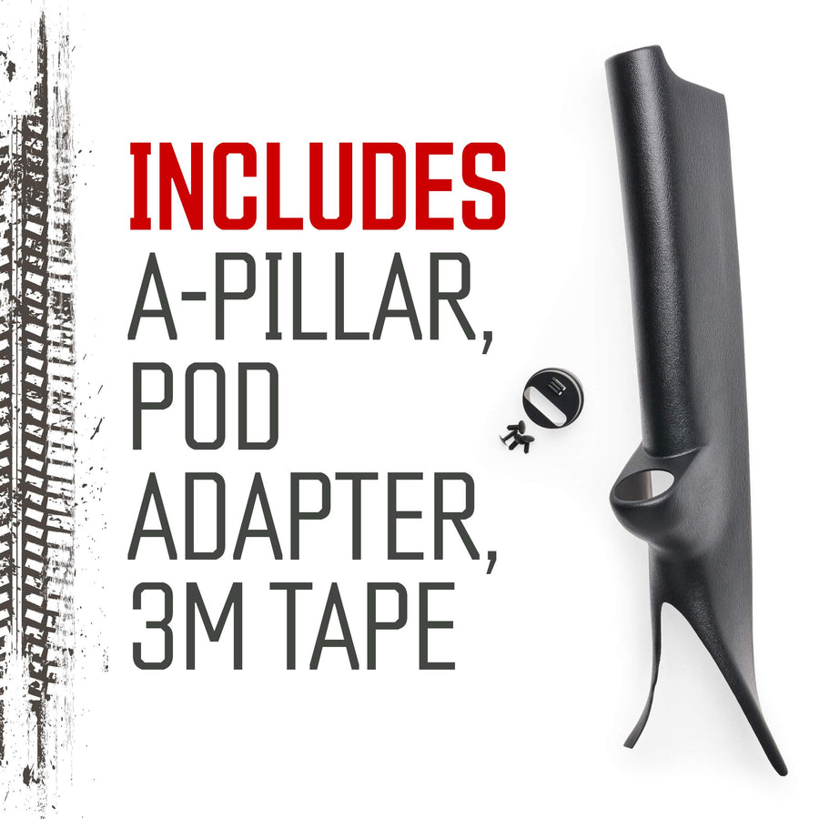 Custom Bully Dog A-Pillar Mount (Paintable for GT with T-slot adapter) 31308