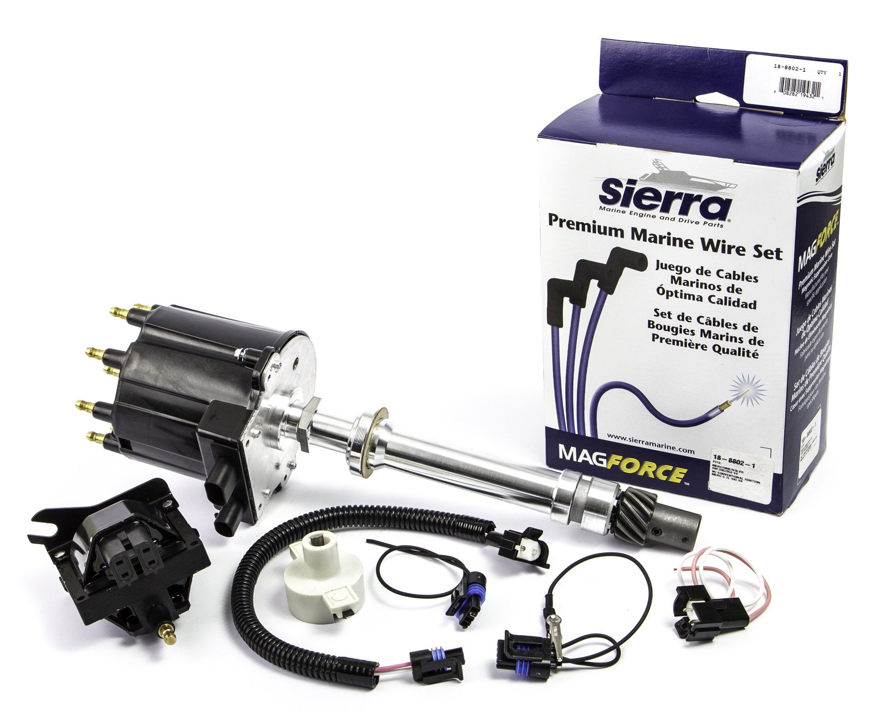 18-5514 Sierra International V-8 Delco EST Distributor Conversion Kit