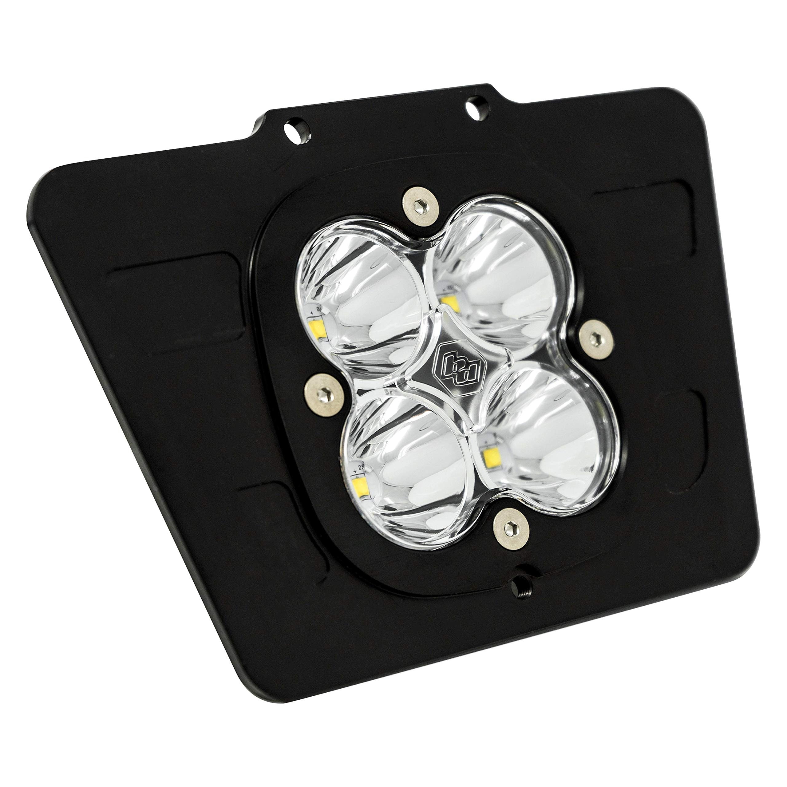 Baja Designs LED Headlight Kit Squadron Sport (D/C) for Honda CRF250X/CRF450X/CRF450RX Motorcycle (Spot; Clear)