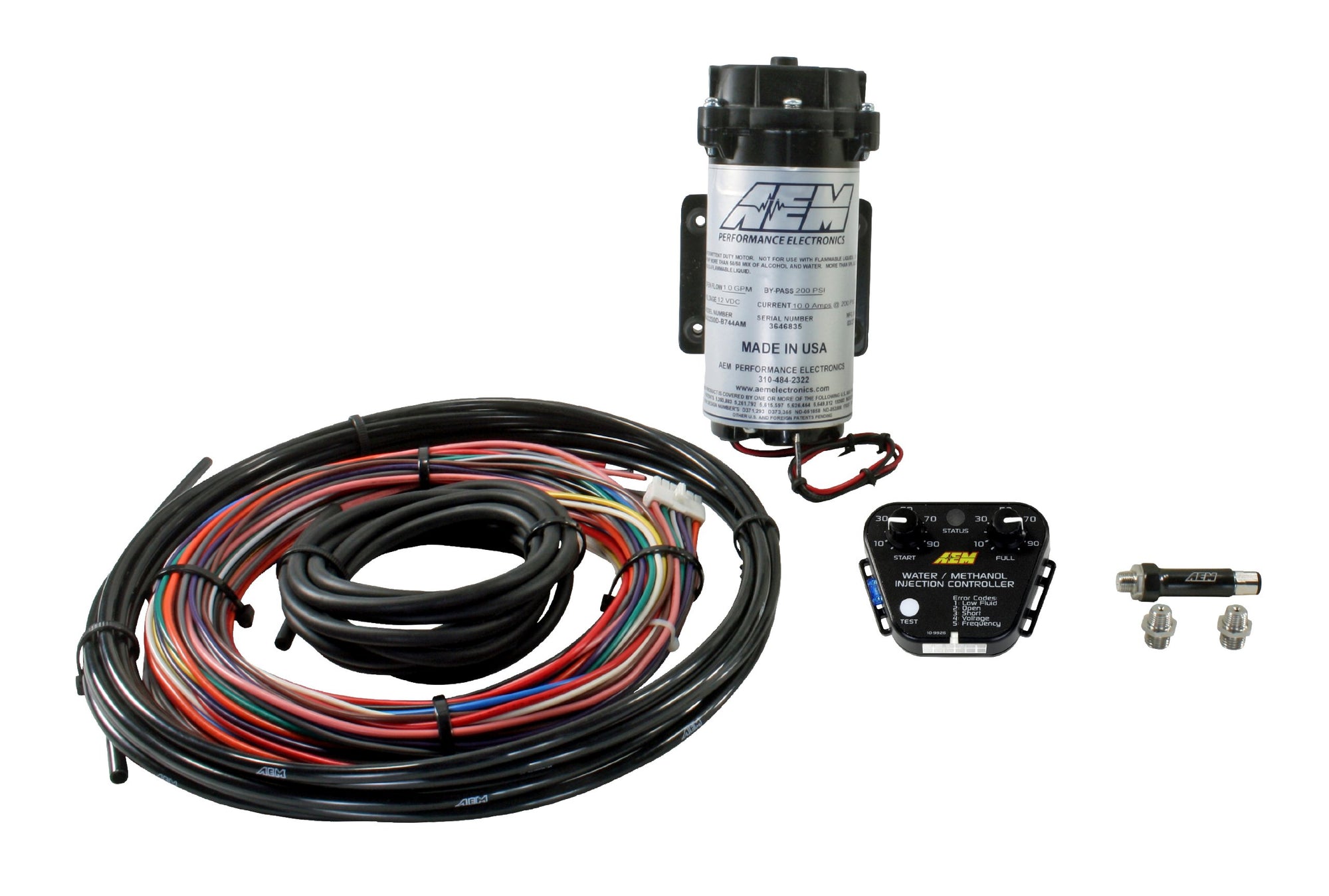 V2 AEM (30-3352) Water/Methanol Injection Kit with Multi-Input Controller