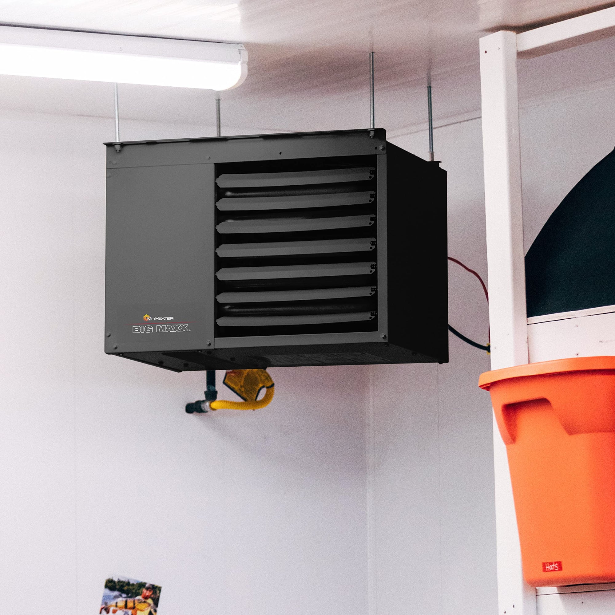 Big Maxx Mr. Heater MHU80NG Natural Gas Unit Heater, 80,000 BTU, Black