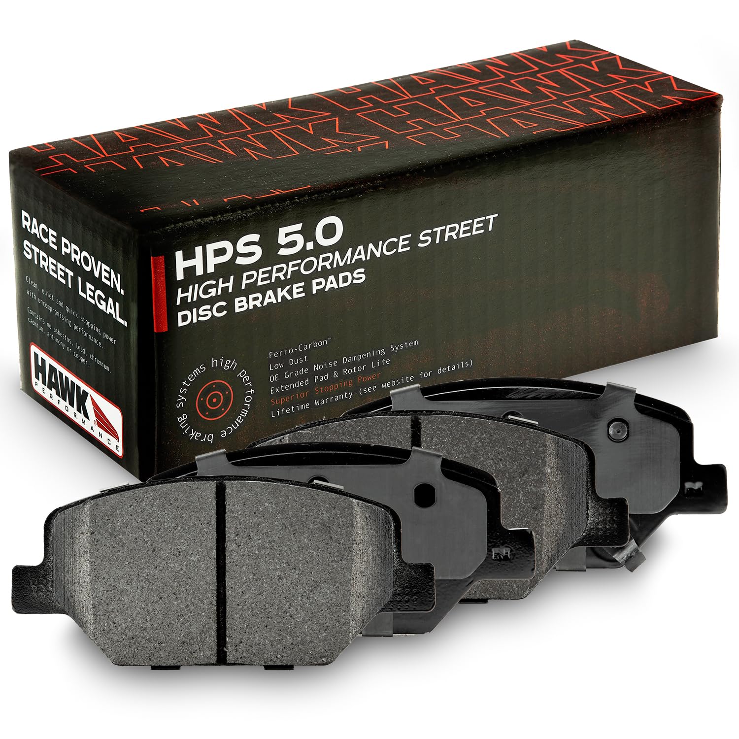 Hawk Performance HPS 5.0 HB909B.660 Street Brake Pads