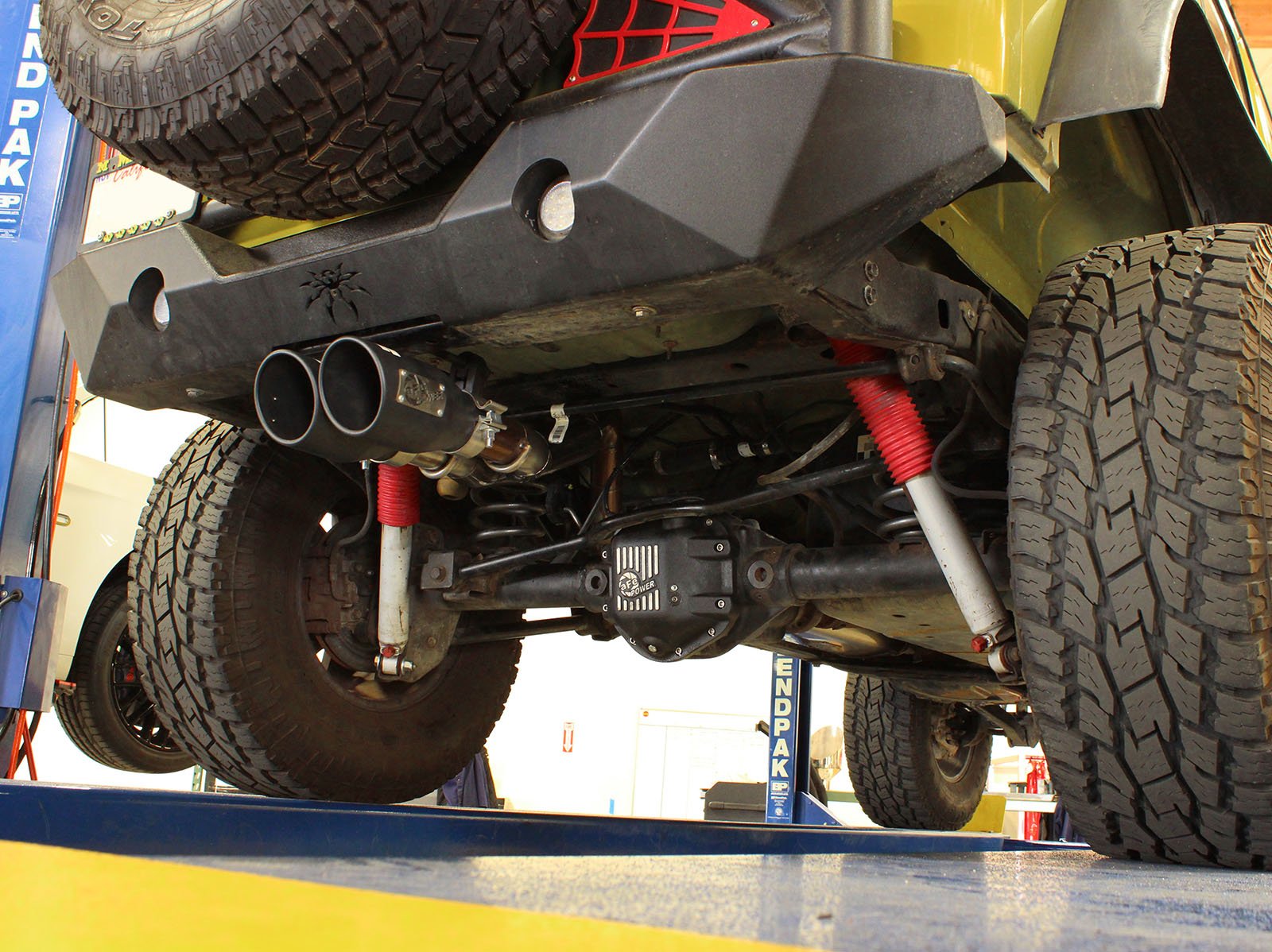 Rebel Series aFe Power 49-48054-B Stainless Steel Cat-Back Exhaust System (Black Tips)