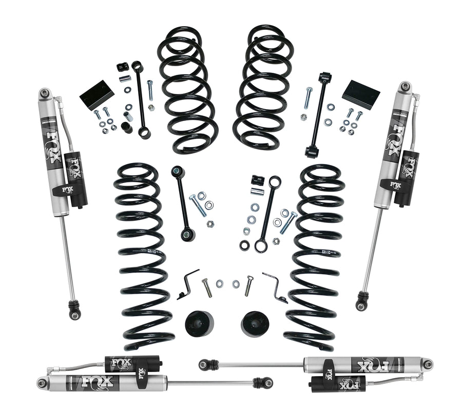 SUPERLIFT RealTruck SUSPENSION 2.5" Lift Kit for Jeep Wrangler JL | Complete Lift Kit with Fox 2.0 Reservoir Shocks | K185FX | Fits 2018-2023 Jeep Wrangler JL 2 Door ( Will Not fit Mojave Edition )