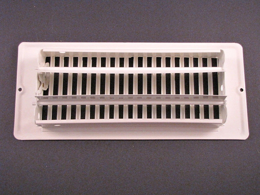 White Floor Register 4 X 10