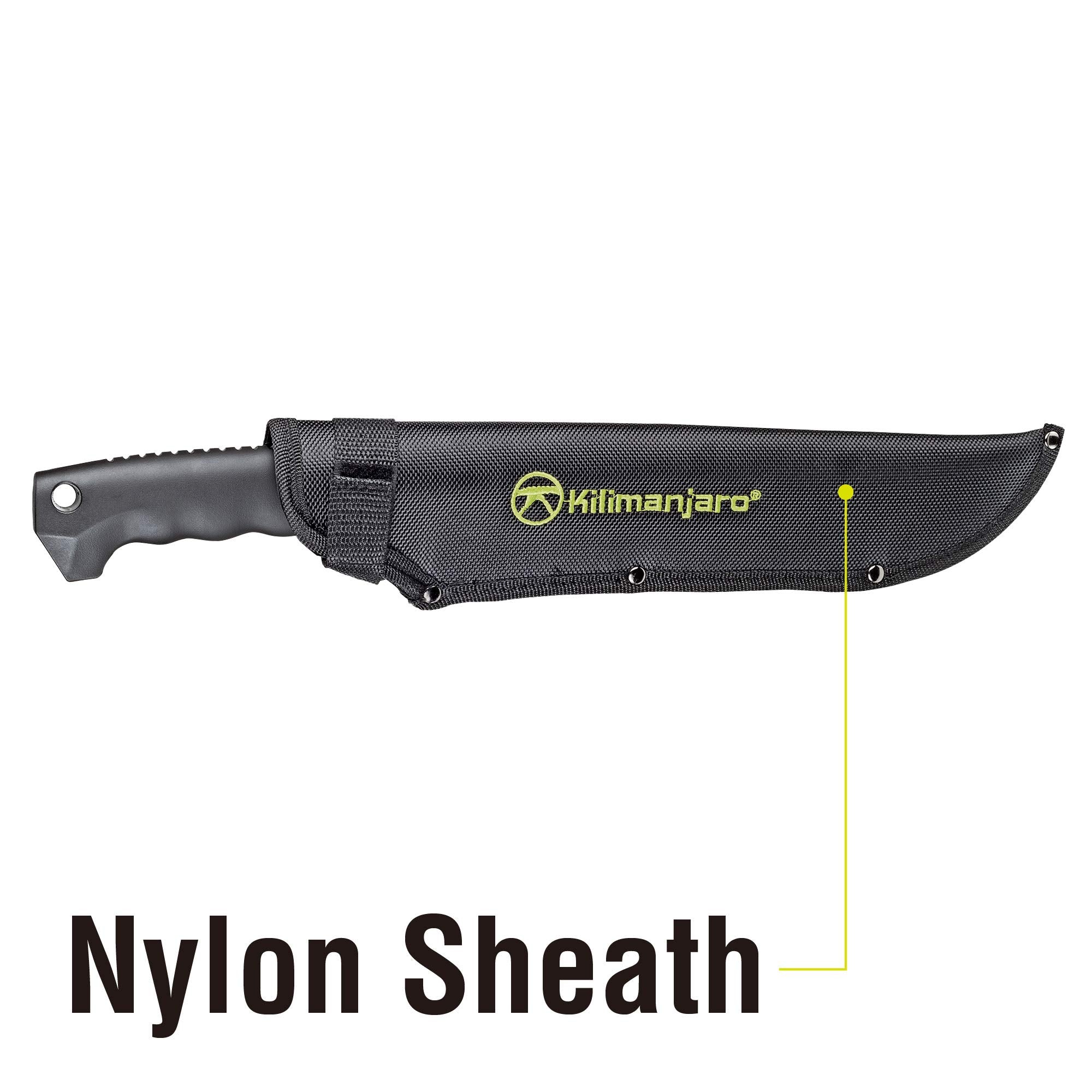 16 Inch Kilimanjaro Machete TM16 - Serrated Back - 910041