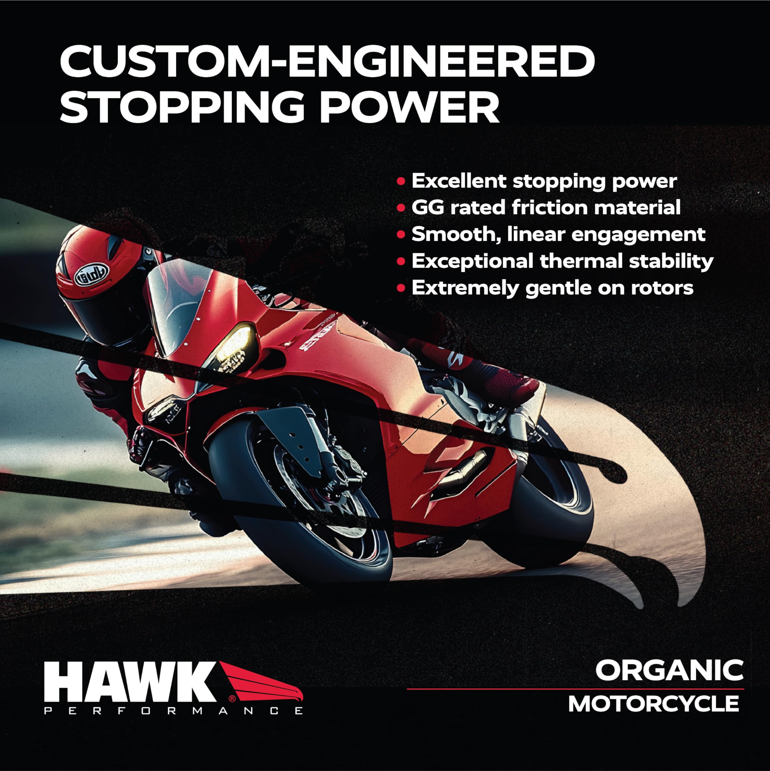 Organic Hawk Performance Motorcycle HMC1018