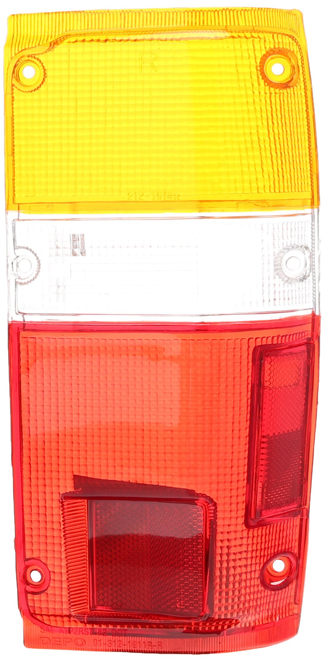 Replacement DEPO 00-312-1911R-S Passenger Side Tail Light Lens