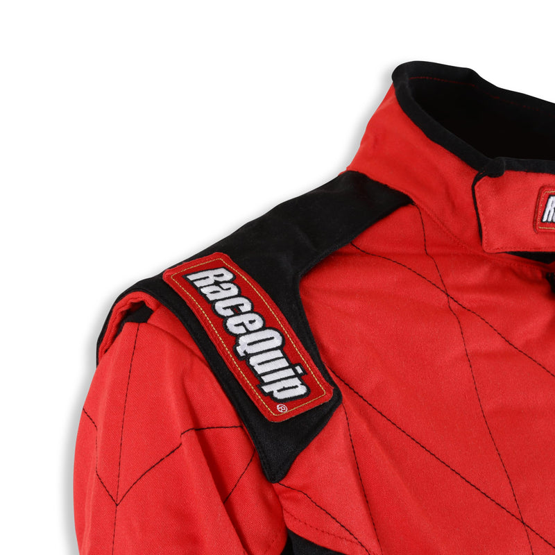 Chevron-5 RaceQuip® Driving Jacket SFI 3.2A/5 Double Layer Red Medium