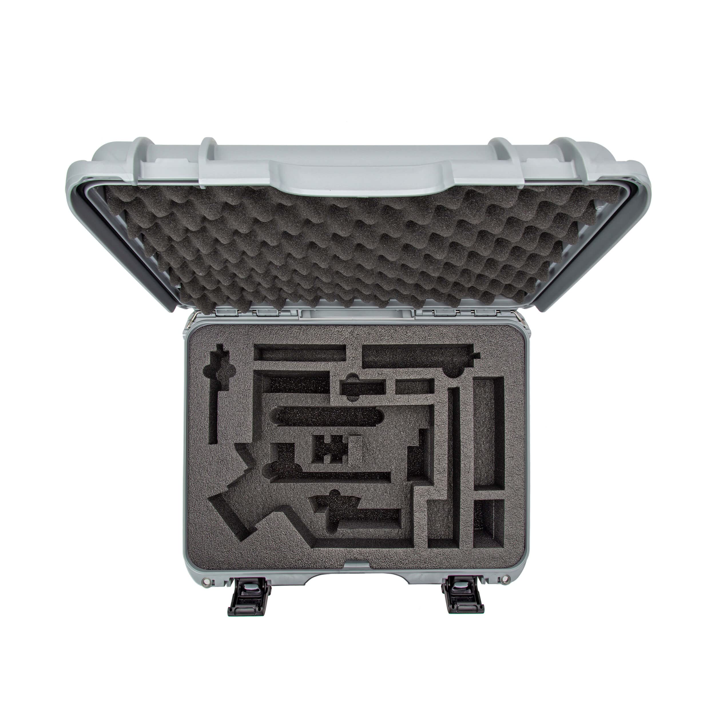 Waterproof Nanuk 930 Hard Case with Custom Insert for The DJI Ronin S3, S3 Combo, S3 PRO, S3 PRO Combo - Silver (930S-080SV-0A0-C0634)
