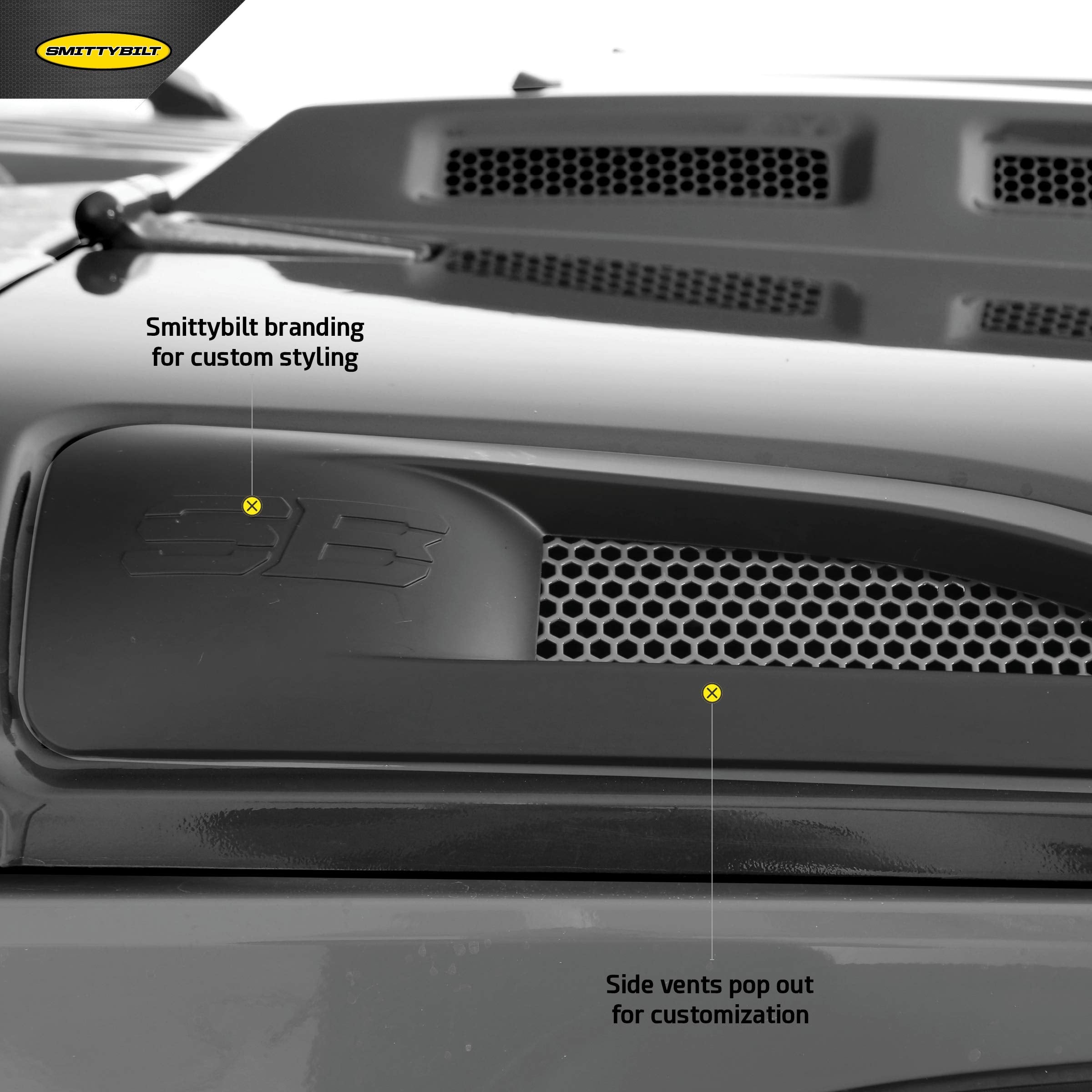 H.E.M.I. VENTED HOOD SmittyBilt - SB76500