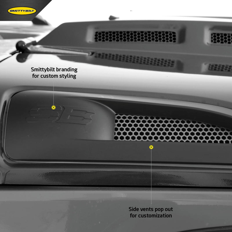 H.E.M.I. VENTED HOOD SmittyBilt - SB76500