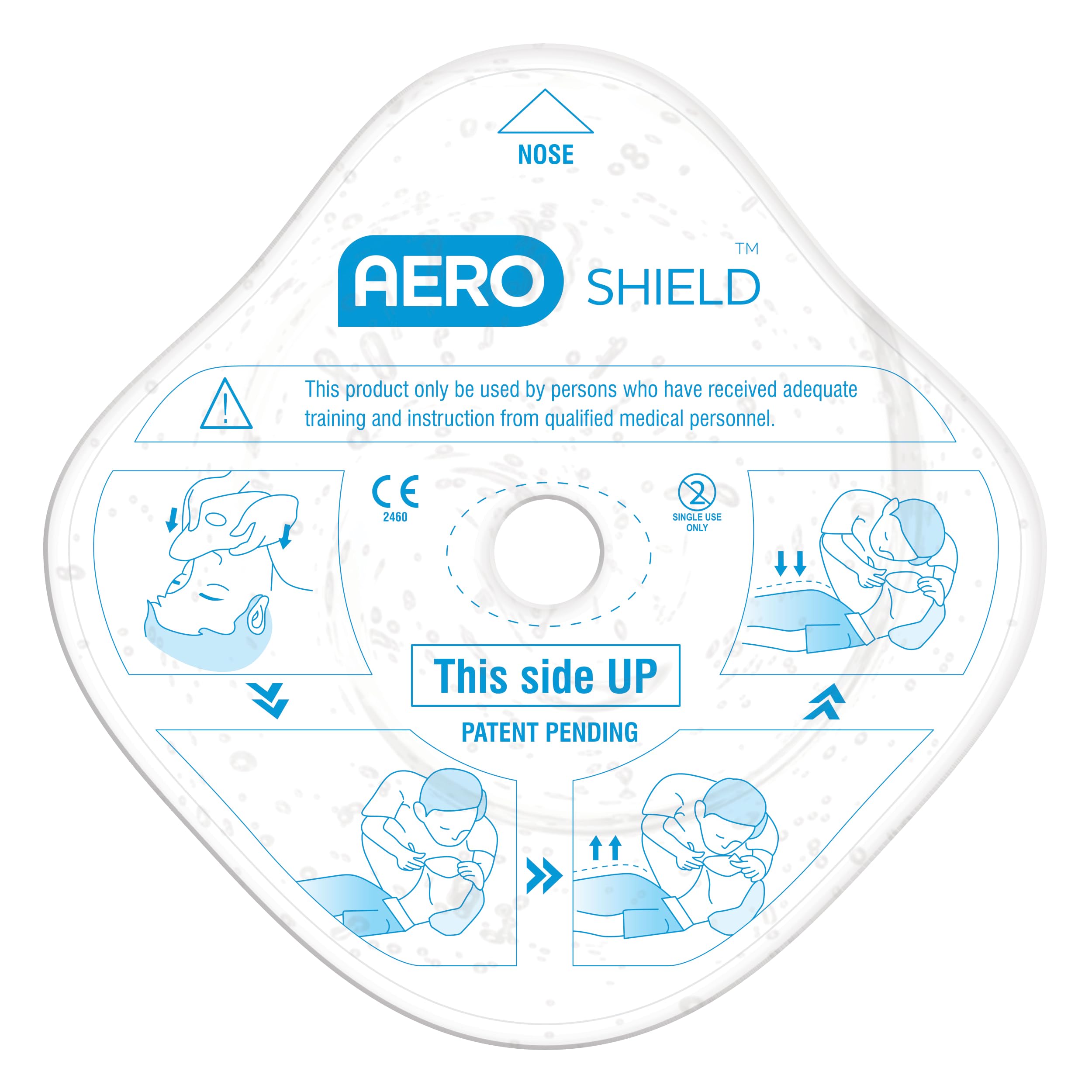 Disposable AEROSHIELD Face Shield (GST Free)