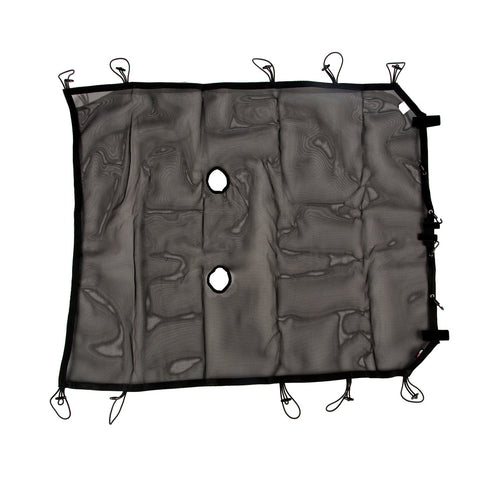 Eclipse Sun Shade, Rugged Ridge Full, Black | 13579.06 | Fits 2007-2018 Jeep Wrangler JK 2-Door