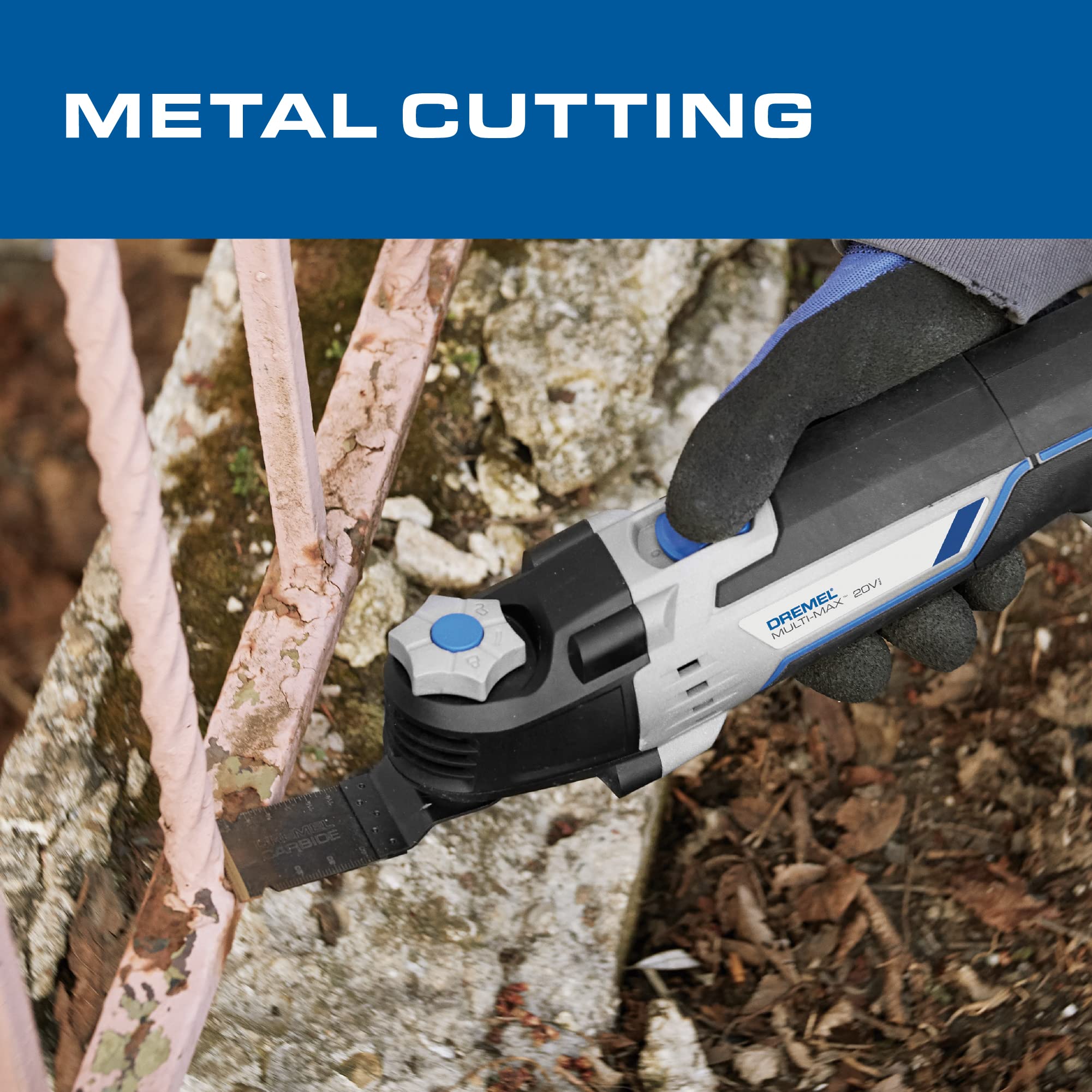 Multi-Max Dremel MM20V-01 Cordless Oscillating Tool Kit with (1) Battery