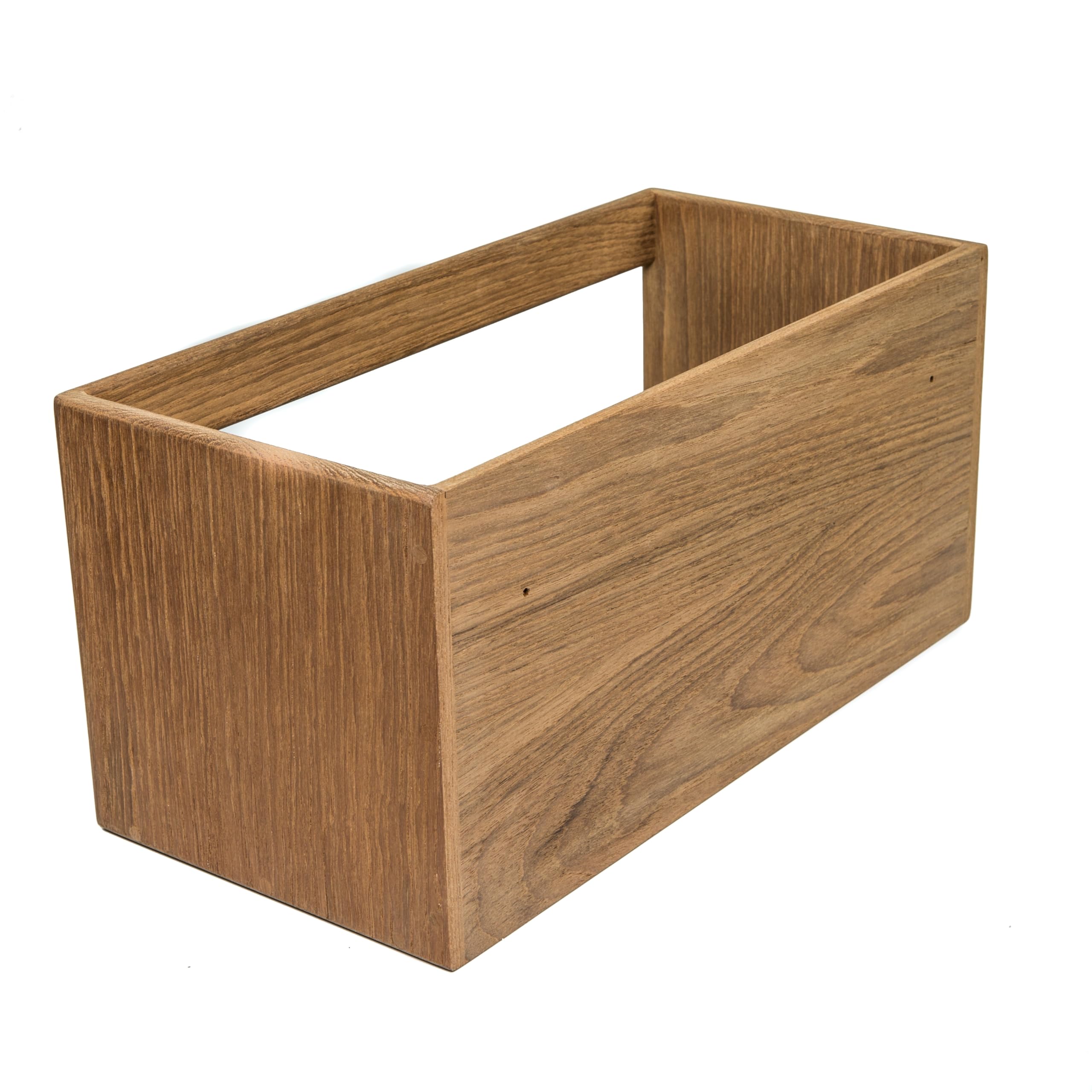 Teak Overstock Utility Shelf/Hardcover Book Rack - 15" L x 7-1/4" H x 7-1/4" D