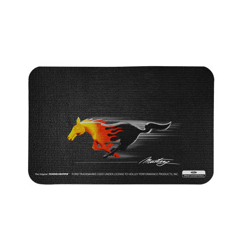 Fender FG2107 Gripper Mat (Mustang Flaming Pony), 1 Pack