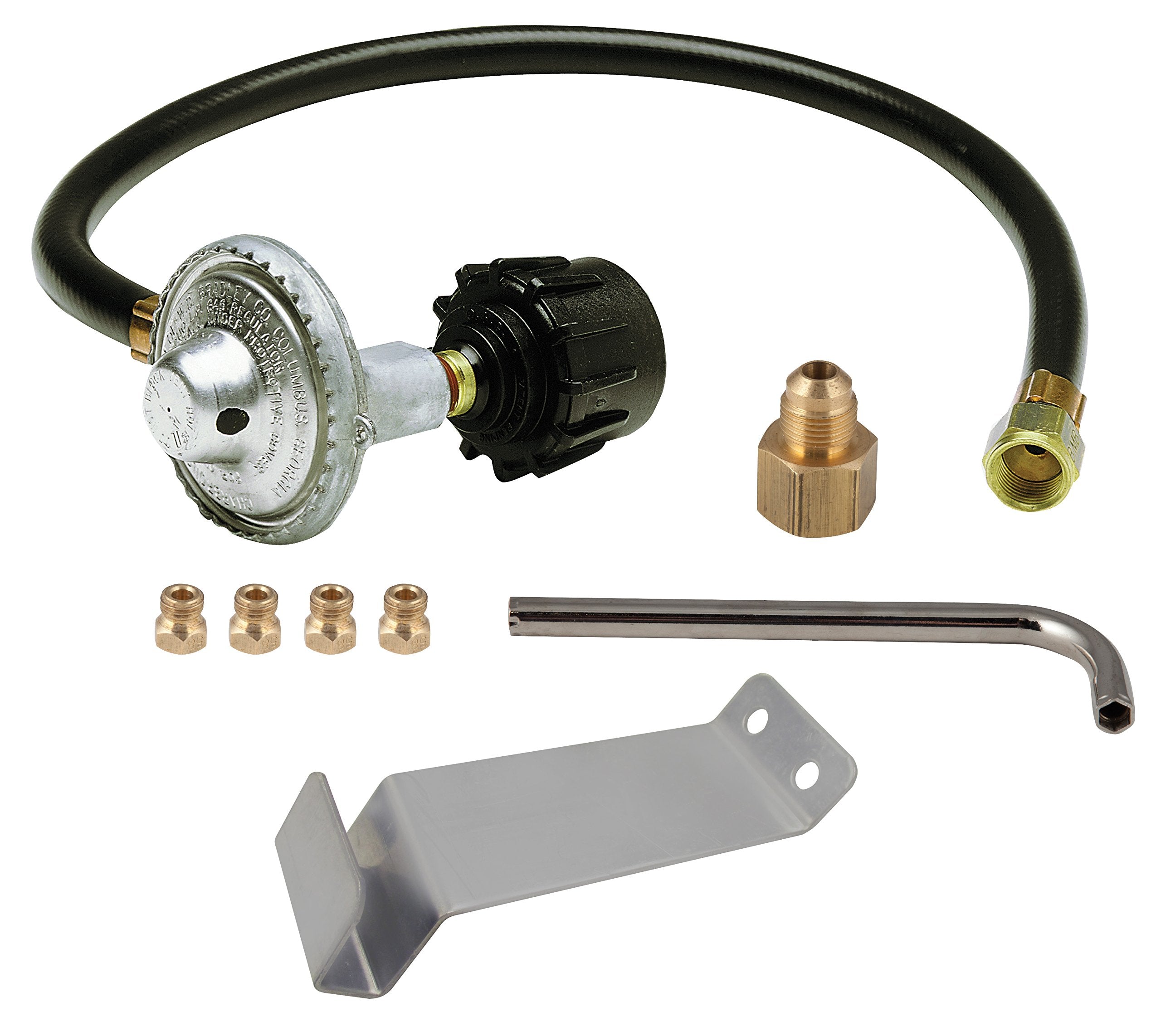 Ez Lp Grill Conversion Kit Saber Grills A00AA5517, Stainless Steel