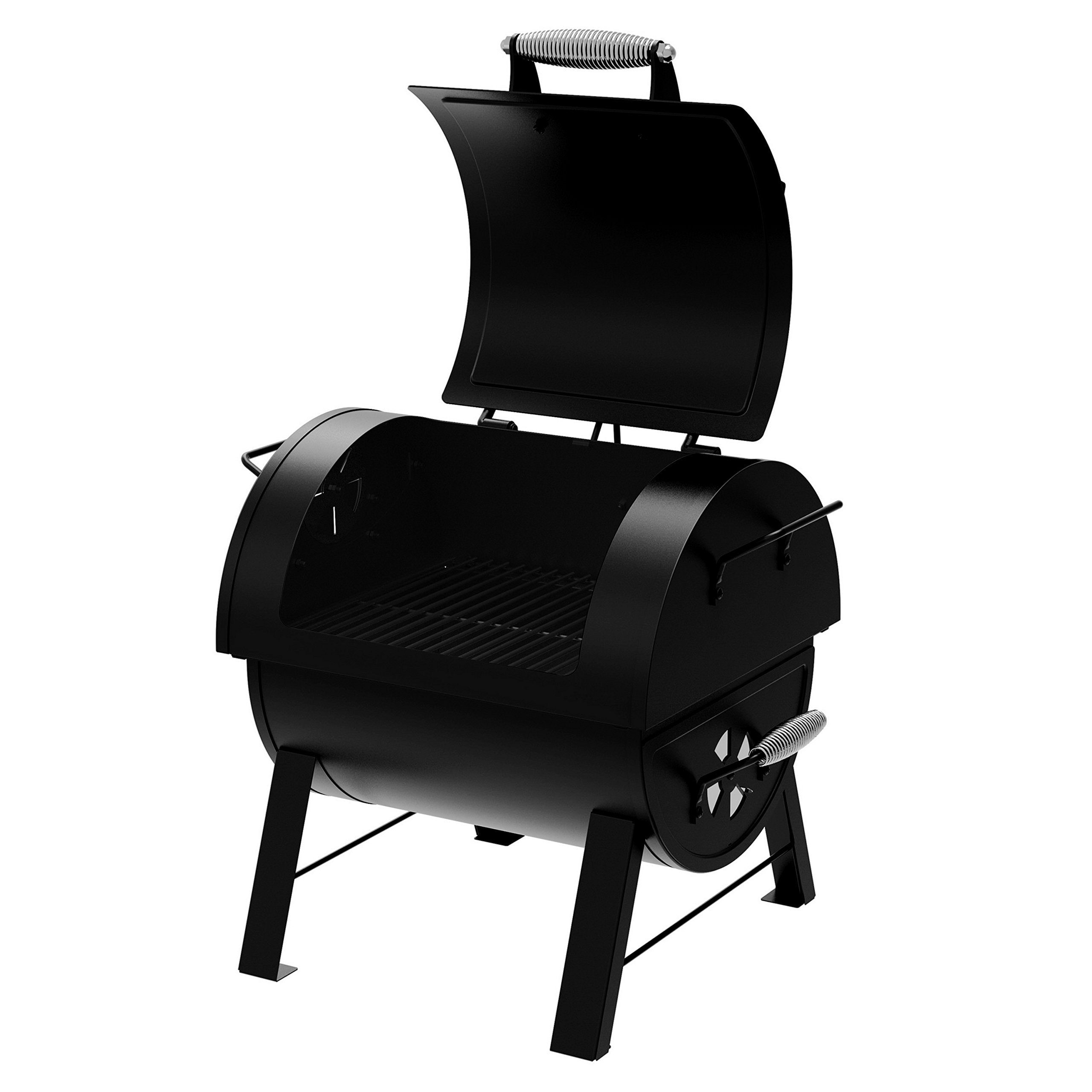 Dyna-Glo Portable Tabletop Charcoal Grill & Side Firebox DGSS287CB-D
