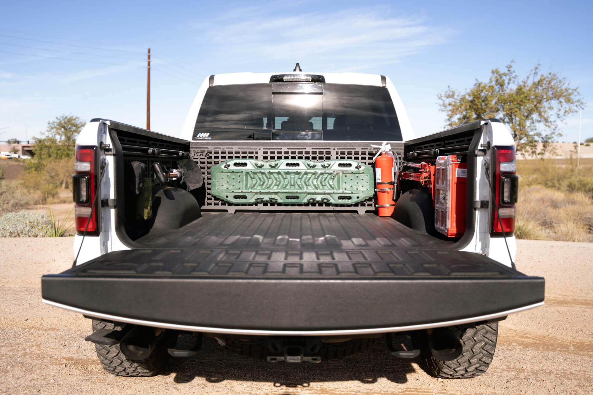 ADD Offroad Molle Panels for 2019-2024 Ram 1500 & TRX Bed | Includes Driver Side, Passenger Side, & Center Panel | Complements Truck Bed | Max's Storage Space | Diverse Mounting Solutions