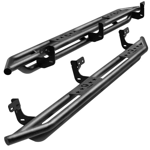 Tyger Auto Compatible with 2010-2026 Ram 2500 3500 | Mega Cab | TG-AM2D20198 | Star Armor Side Step Rails Nerf Bars Running Boards