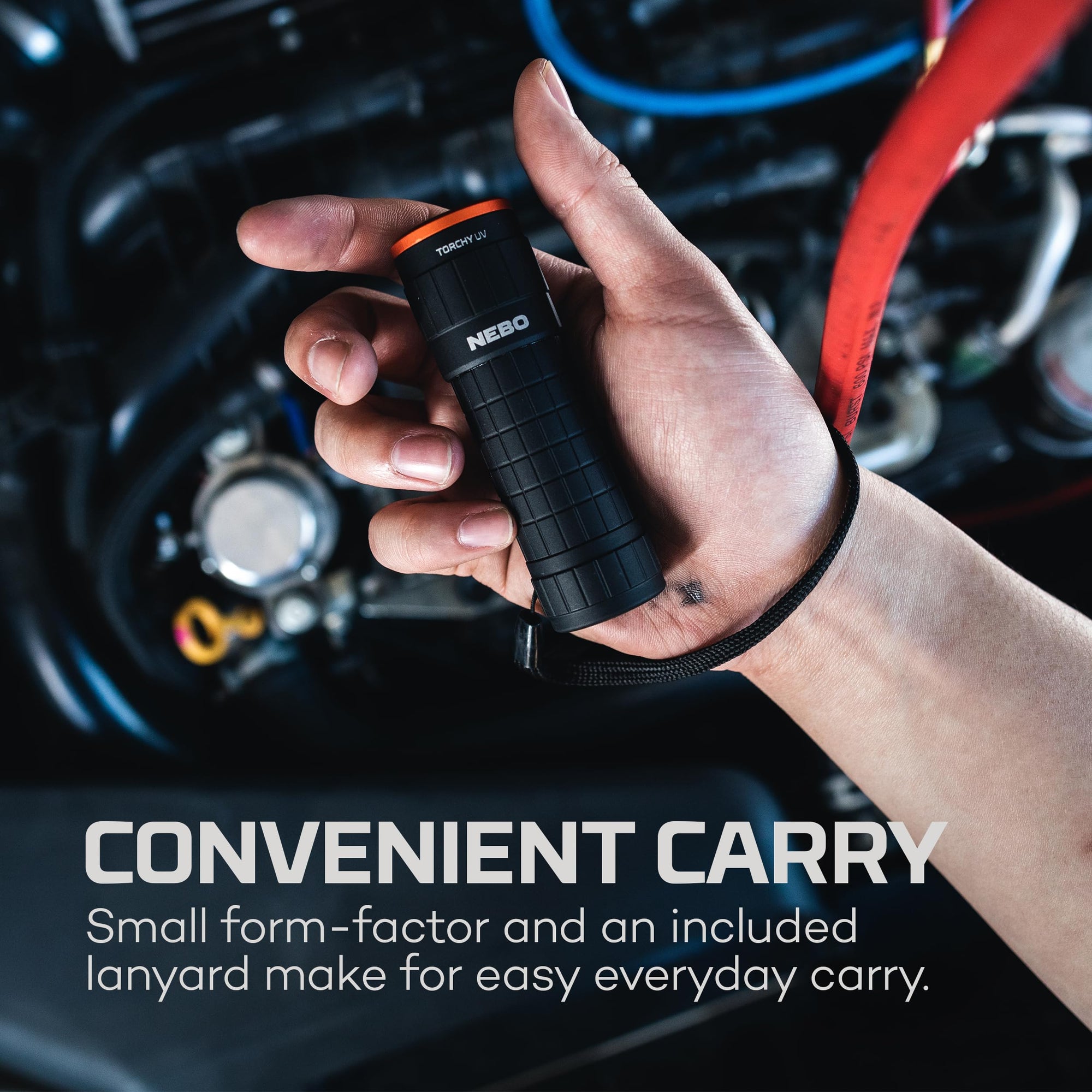NEBO UV Torchy and Black Light, Dual UVA Technology for Detection, Inspection, and Authentication