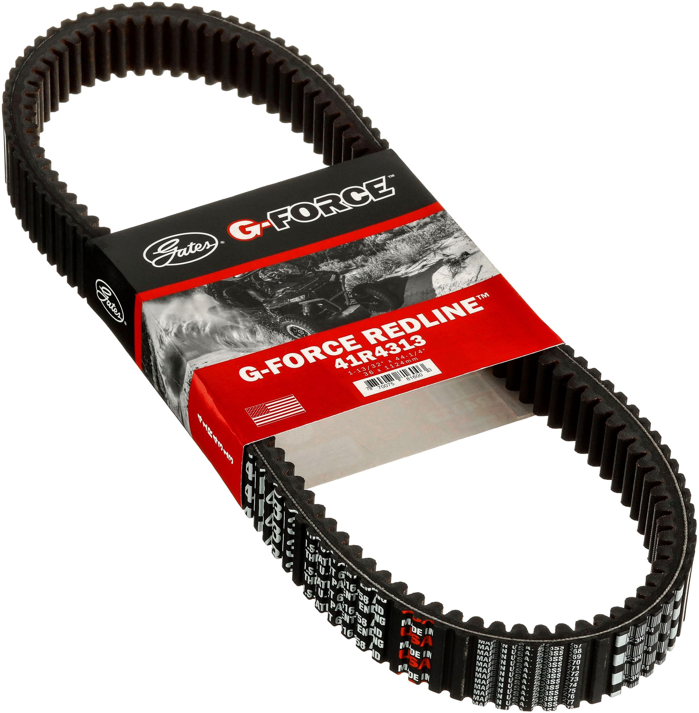 G-Force Gates RedLine Continuously Variable Transmission (CVT) Belt 41R4313