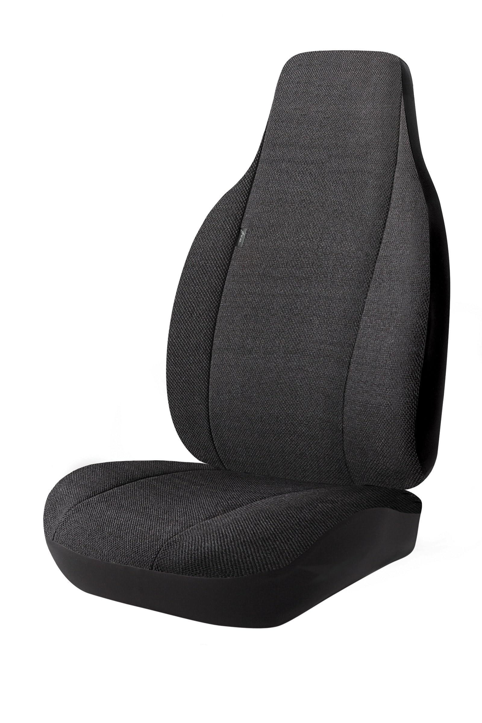 Fia Custom Fit TRS45-30 Black Rear Seat Cover Split Cushion 60/40 - Saddle Blanket (Solid Black)