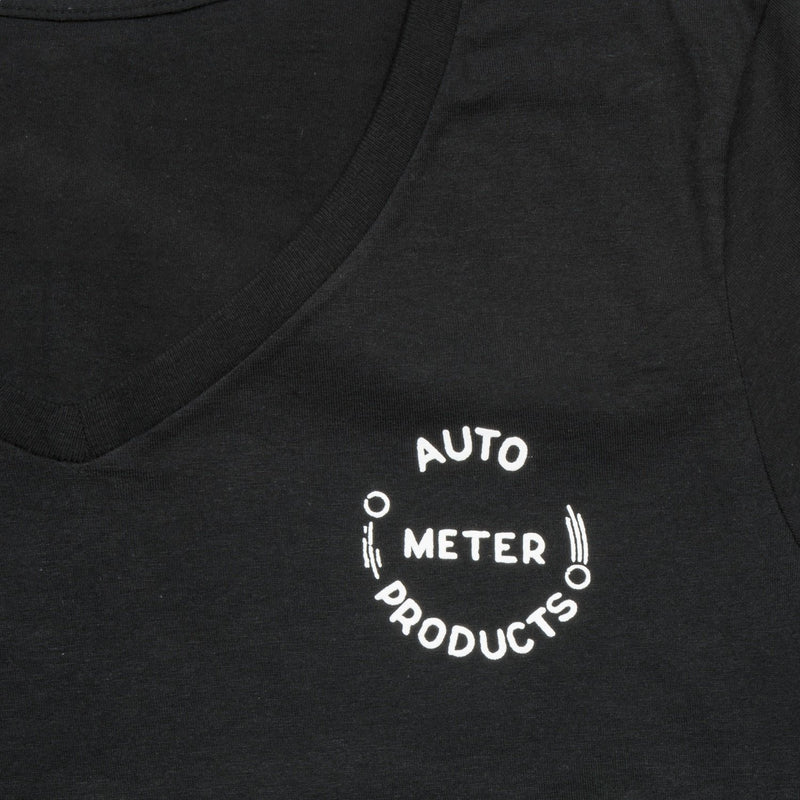 Women's AutoMeter 0423WM T-Shirt, Medium, Black, Vintage
