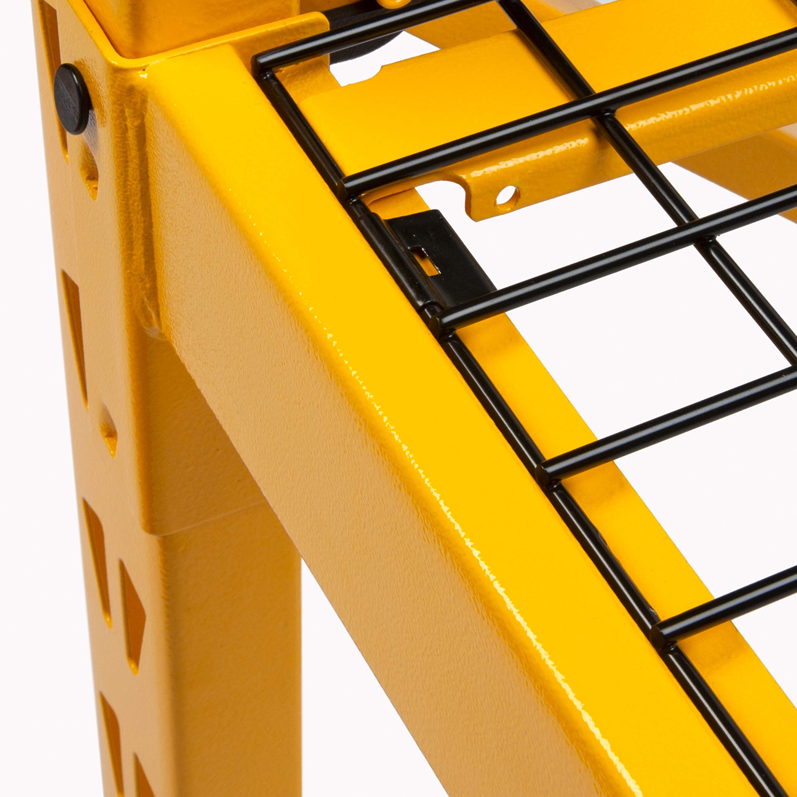 DEWALT 6-Foot Single Shelf Wide Industrial Rack Extension Kit, Add 2 Feet of Extra Height to 6-ft Storage Racks, 2,500-lb Capacity, Powder-Coated Steel, NOT Compatible with 4-Foot Wide Shelf