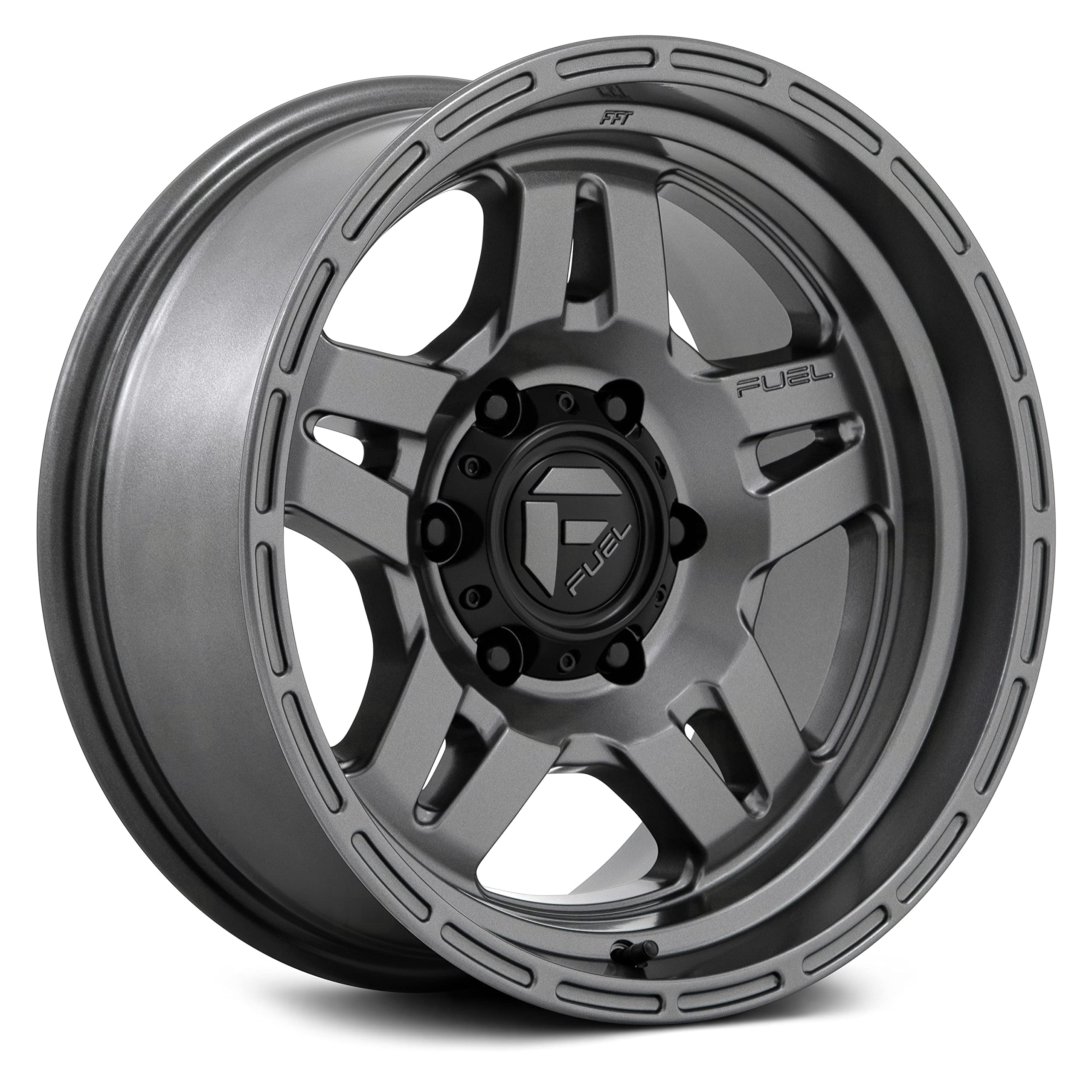 1PC Fuel D802 18X9 5X5.0 DRK-BLUE 01MM - D80218907550