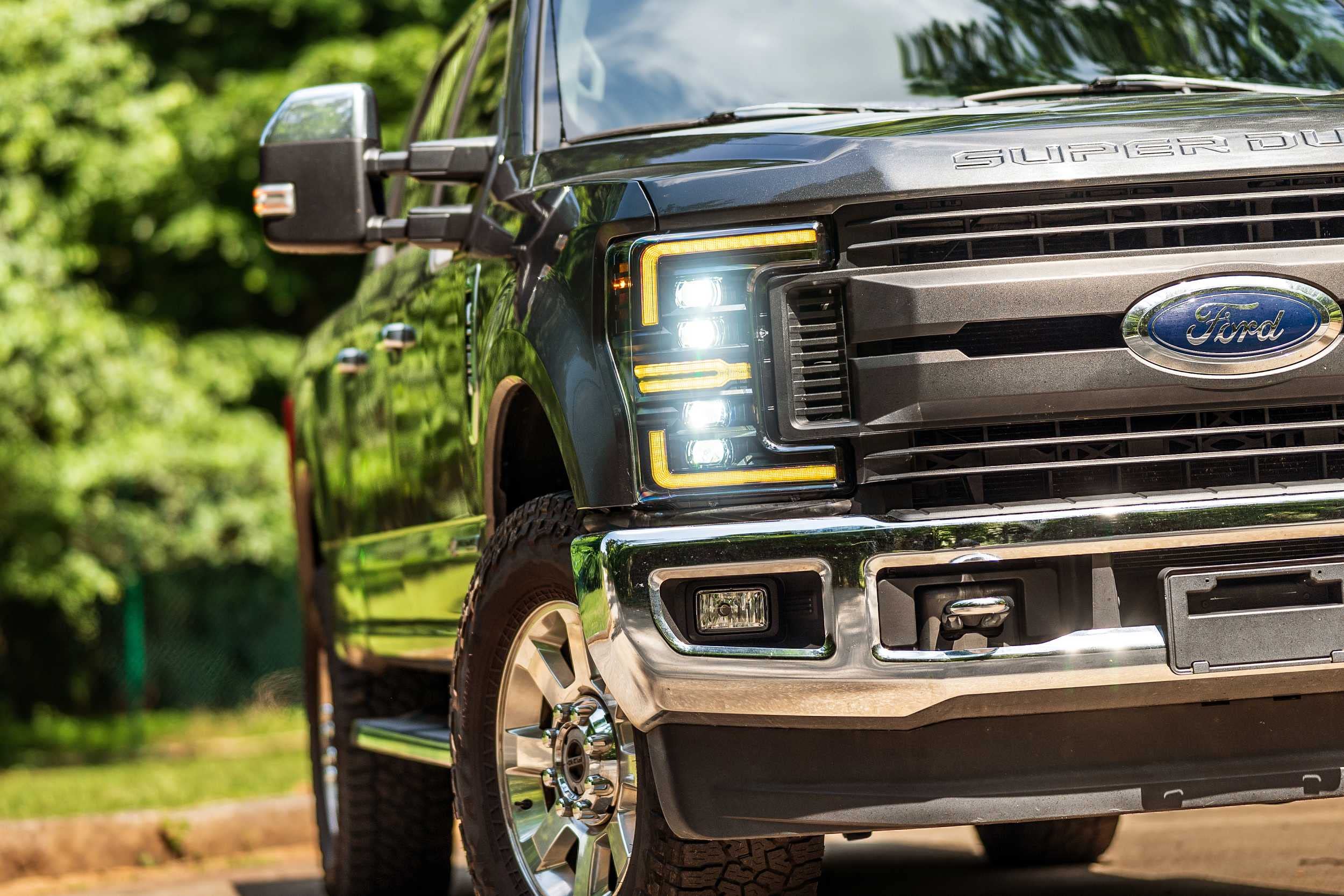 Morimoto XB LED Headlights Amber DRL (Gen 2) Fits Ford Super Duty 2017-2019, Plug and Play Pair of LED Headlight Assemblies (LF503.2-A-ASM)