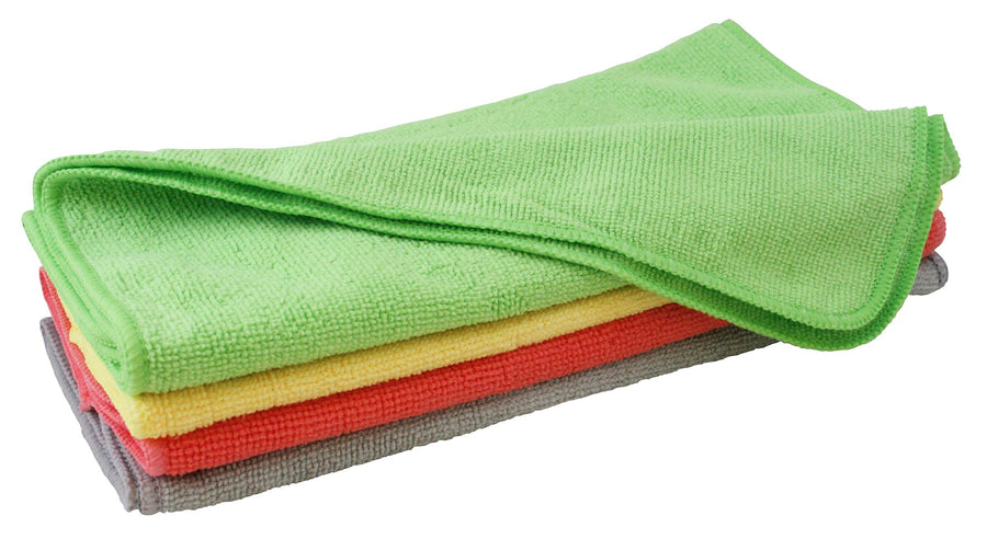 Microfiber Carrand Terry Towel (12-Pack), Blue