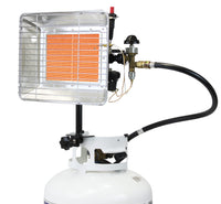 Flame King 13,000 BTU GS4200EP Propane Tank Top Heater, Great for Outdoor Jobs, Construction Sites, Campsites, Thawing and Heating Purposes Silver